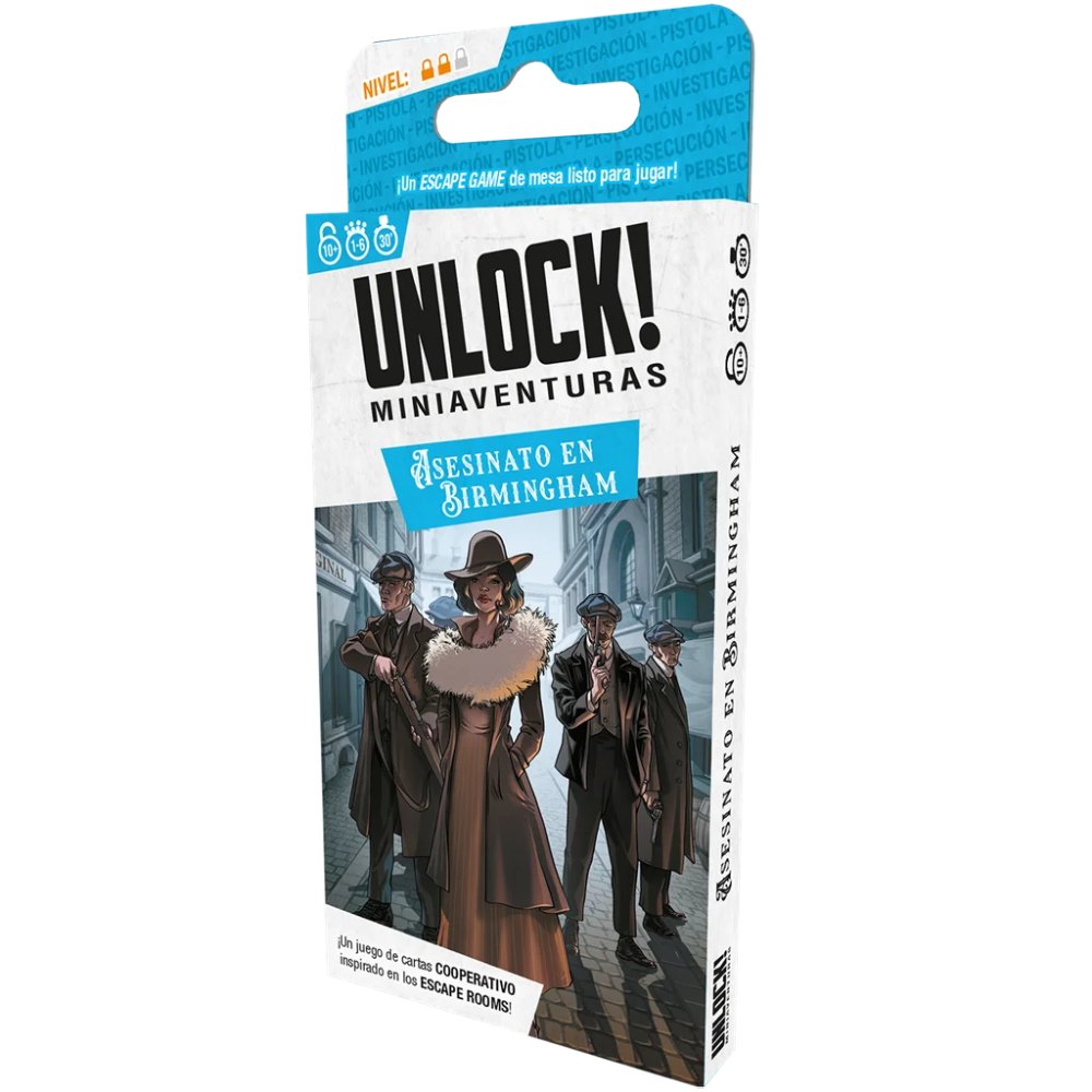 Unlock! Miniaventuras – Asesinato en Birmingham