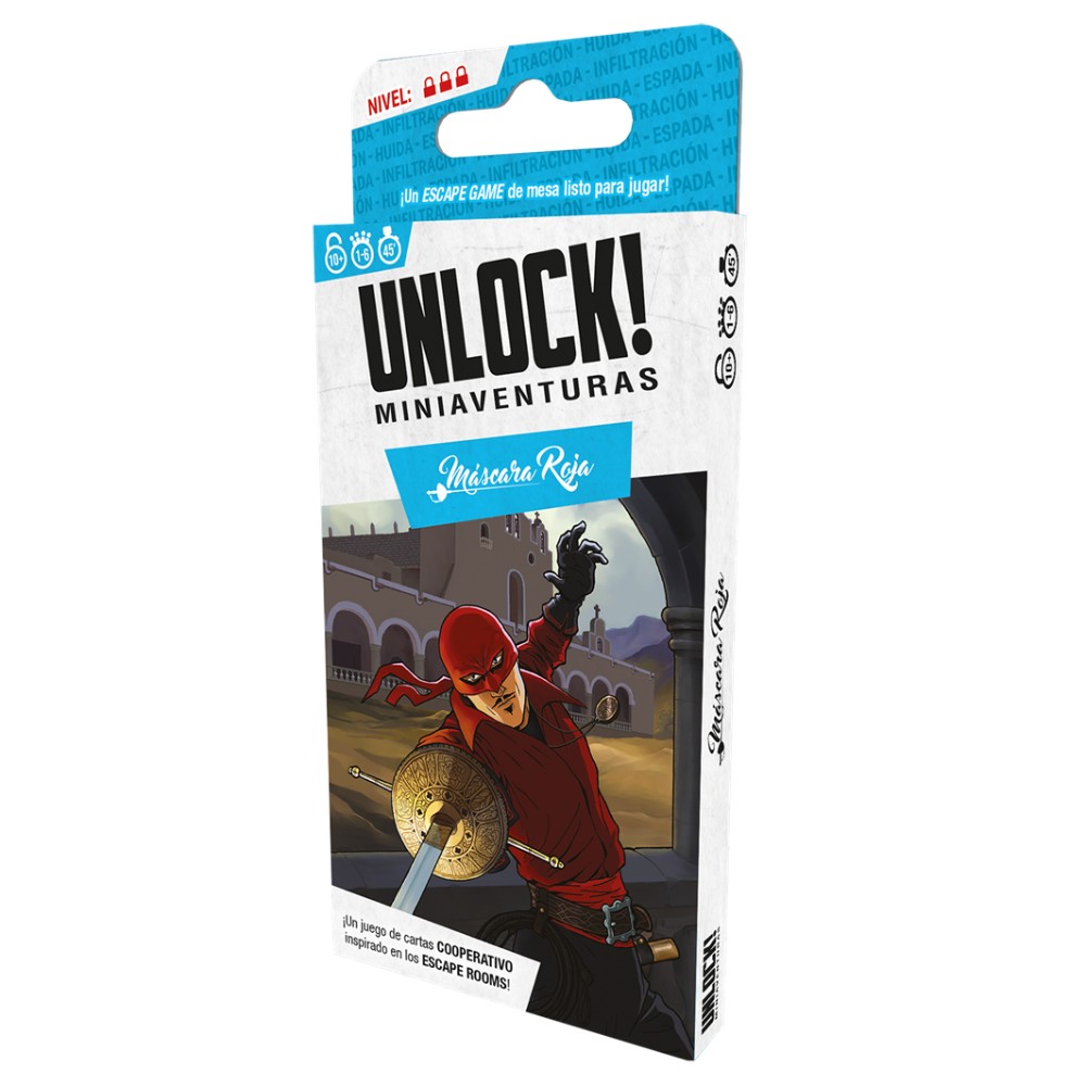 [ASM-SCUNLSH7E] Unlock! Miniaventuras Máscara roja