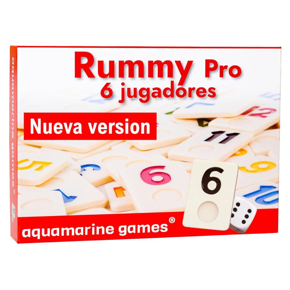[NAI-DO001] Rummy Pro 6 jugadors Aquamarine