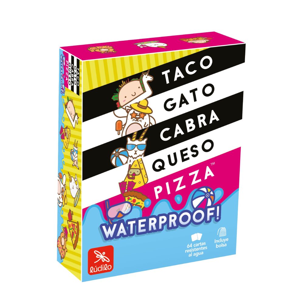 [LUD-89026] Taco gato cabra queso pizza – Waterproof