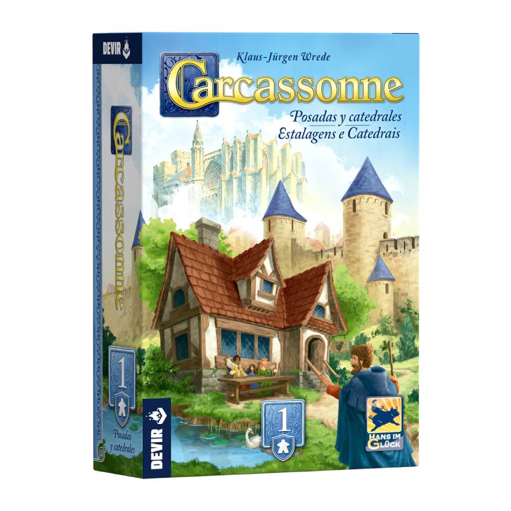 Carcassonne exp 1 – Posadas y catedrales