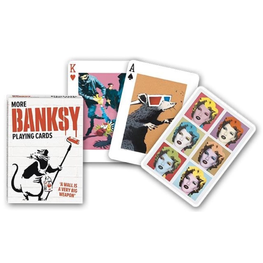 [PEG-BANKSY-II] Cartes de pòquer Banksy – II