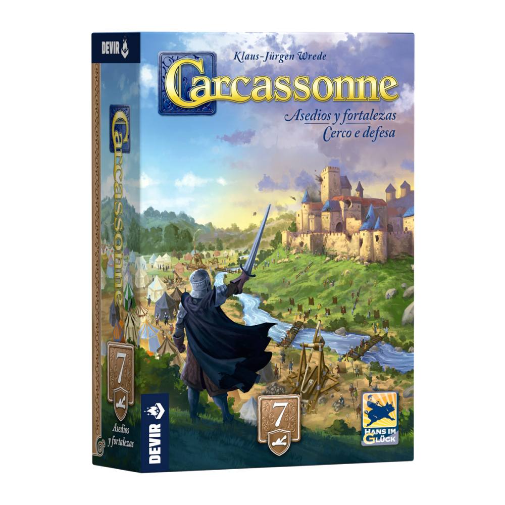[DEV-BGCARAFPS] Carcassonne exp 7 – Asedios y fortalezas