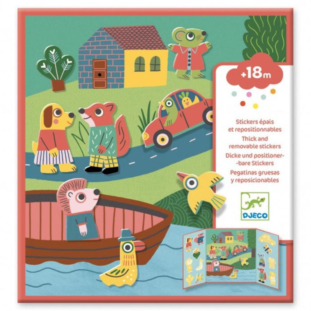 [TOP-39071] Adhesius removibles – Els animals
