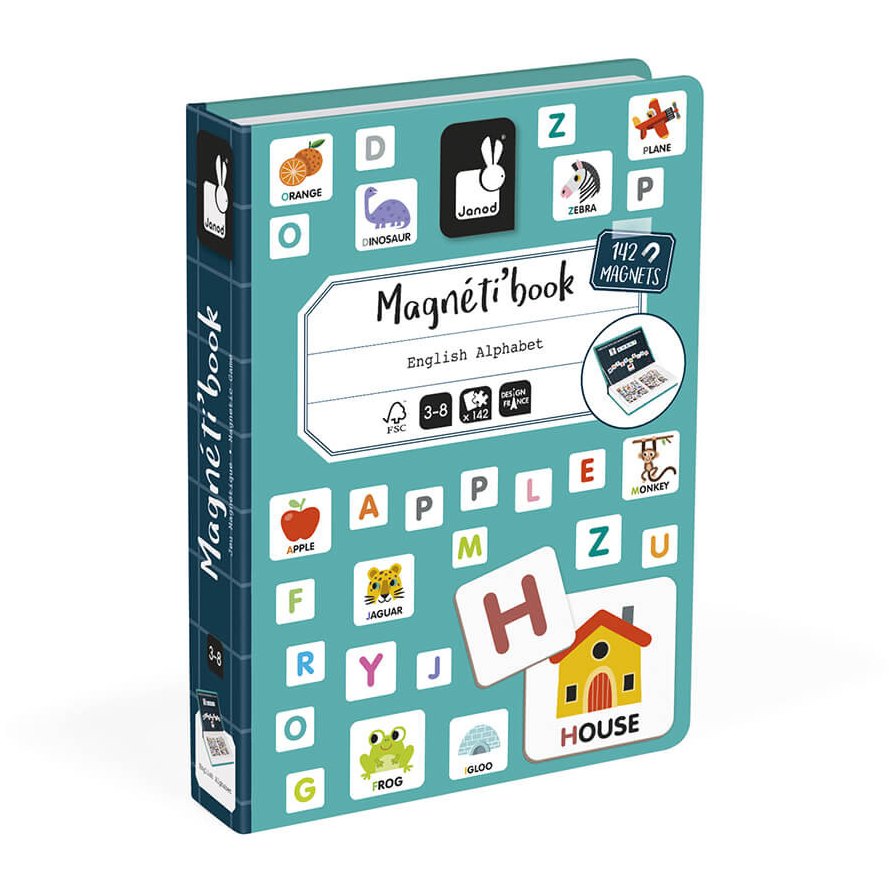 [JUR-J02712] English alphabet – Magneti’book