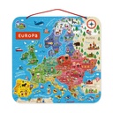 Mapa d’Europa – Puzle magnètic