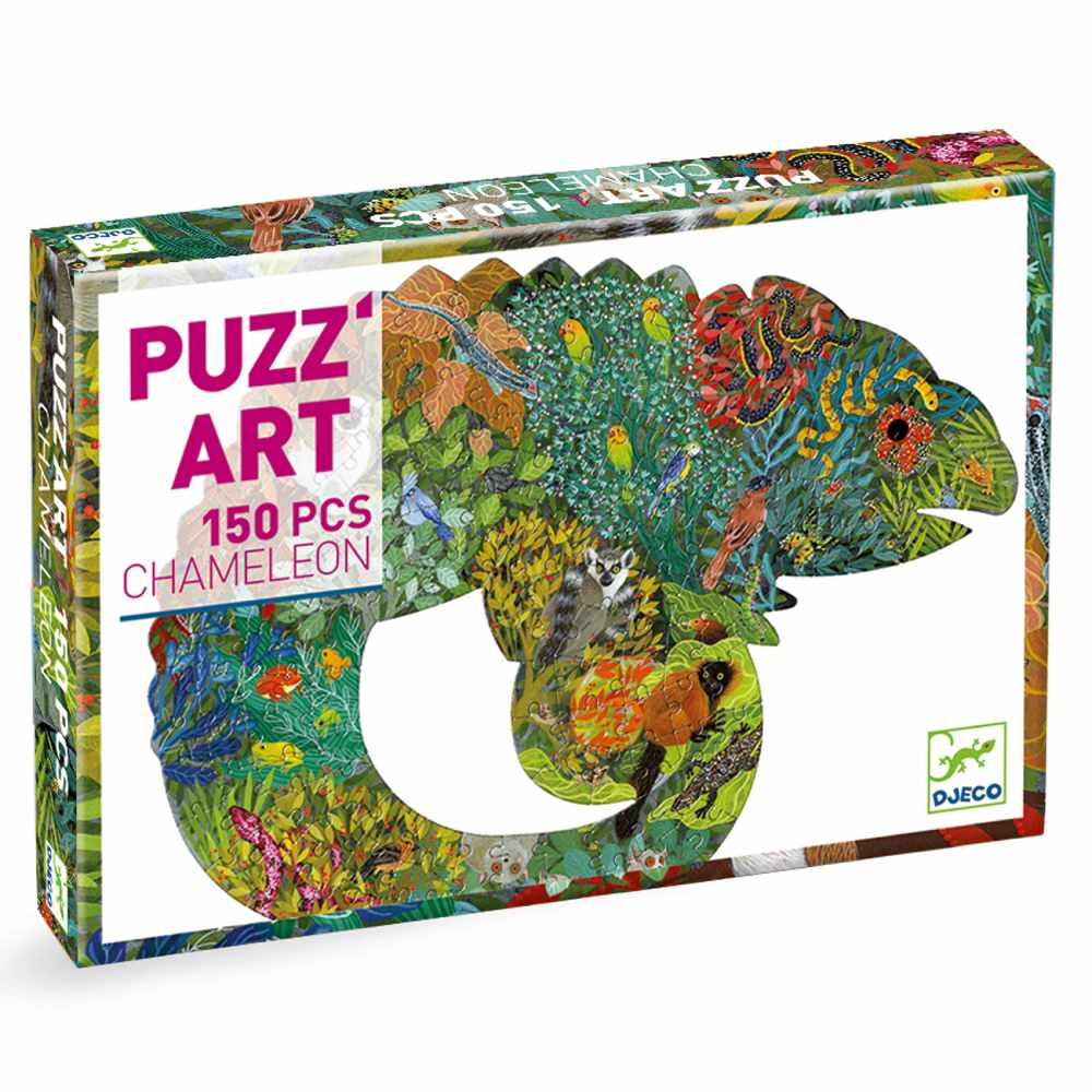 PUZLE ART CHAMALEON