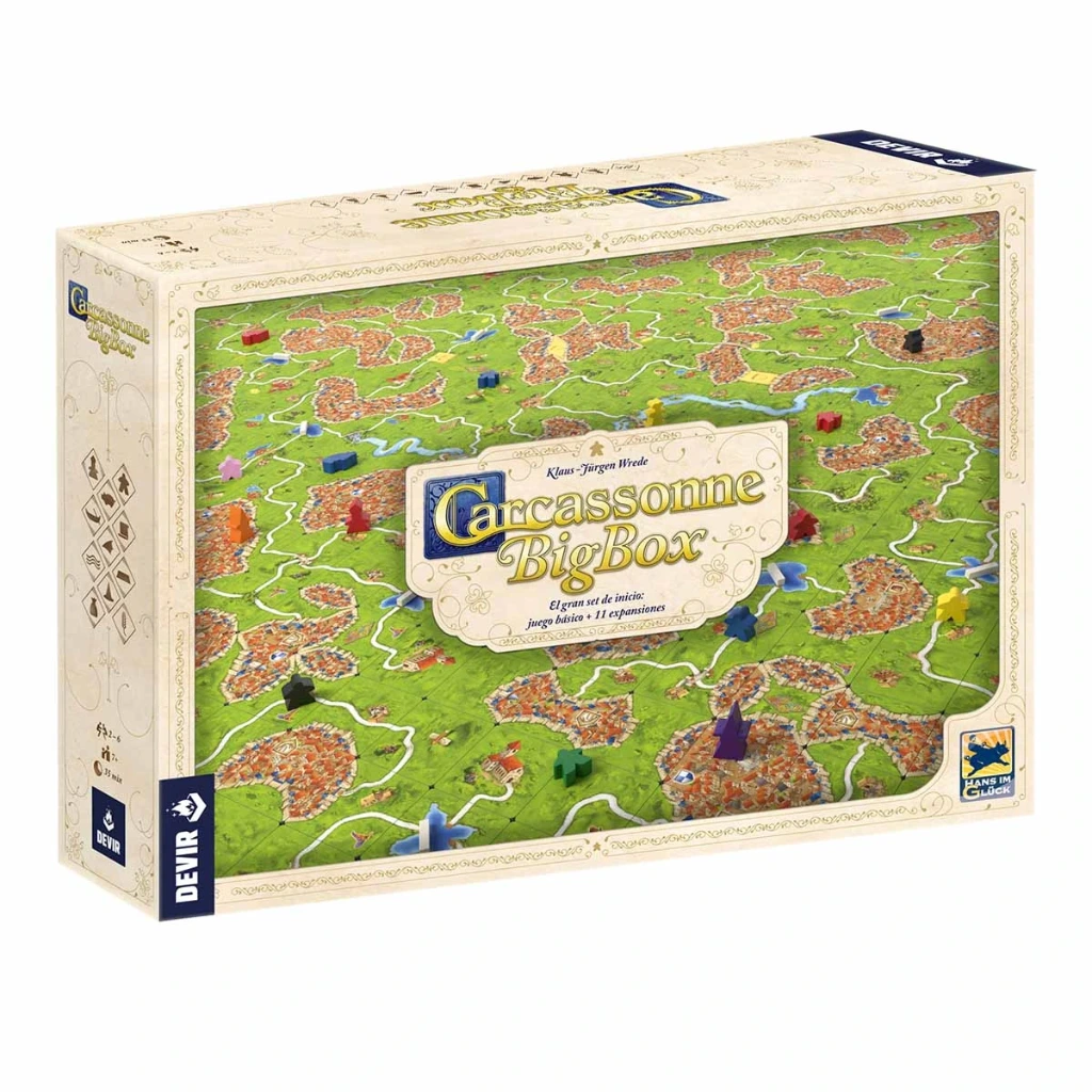 [DEV-BGCARPLU3] Carcassonne Big Box