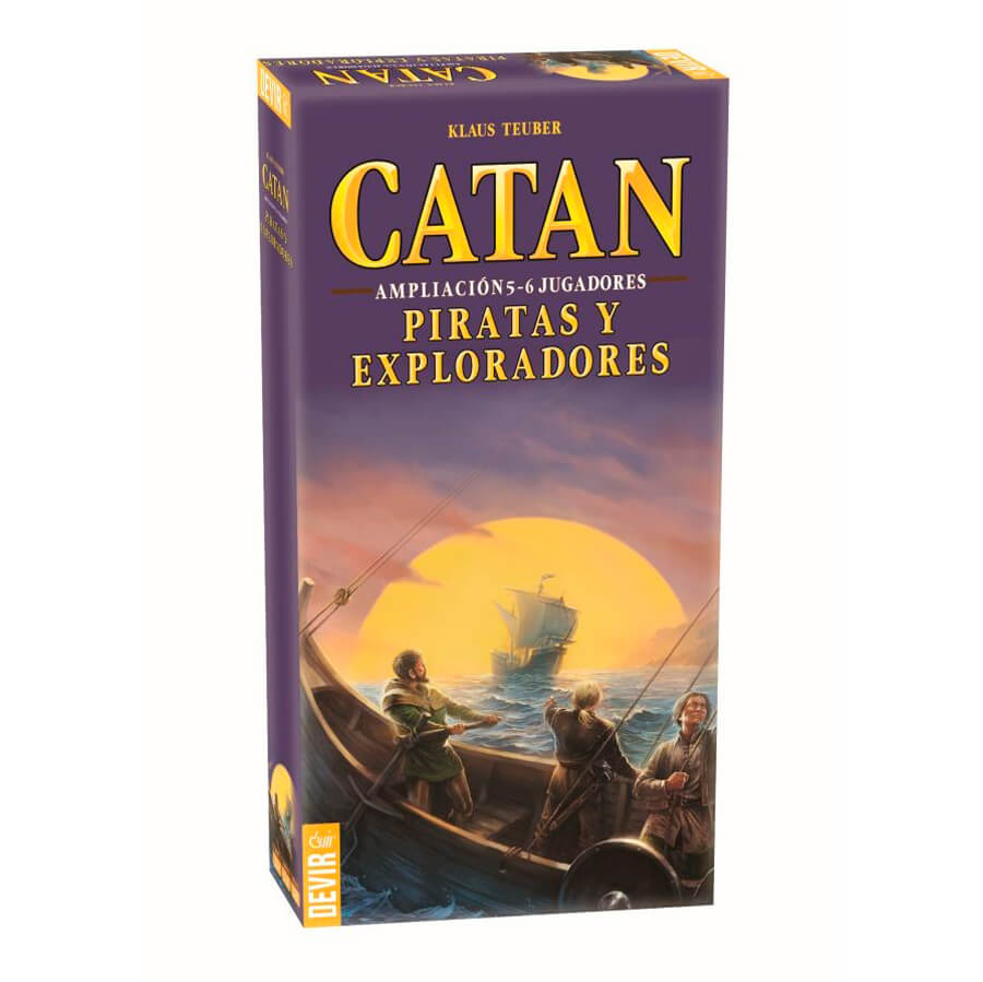 Catan piratas y exploradores 5/6 jugadores