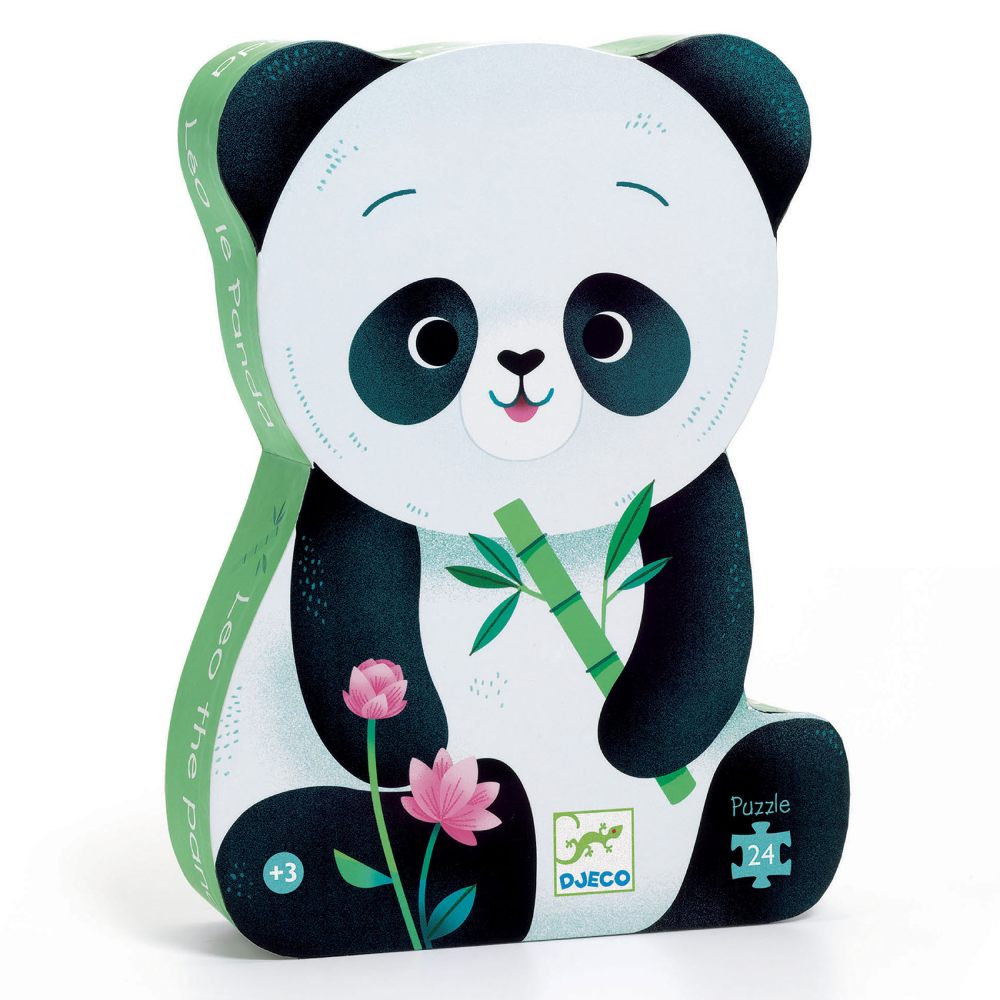 [TOP-37282] Puzle silueta Leo el panda