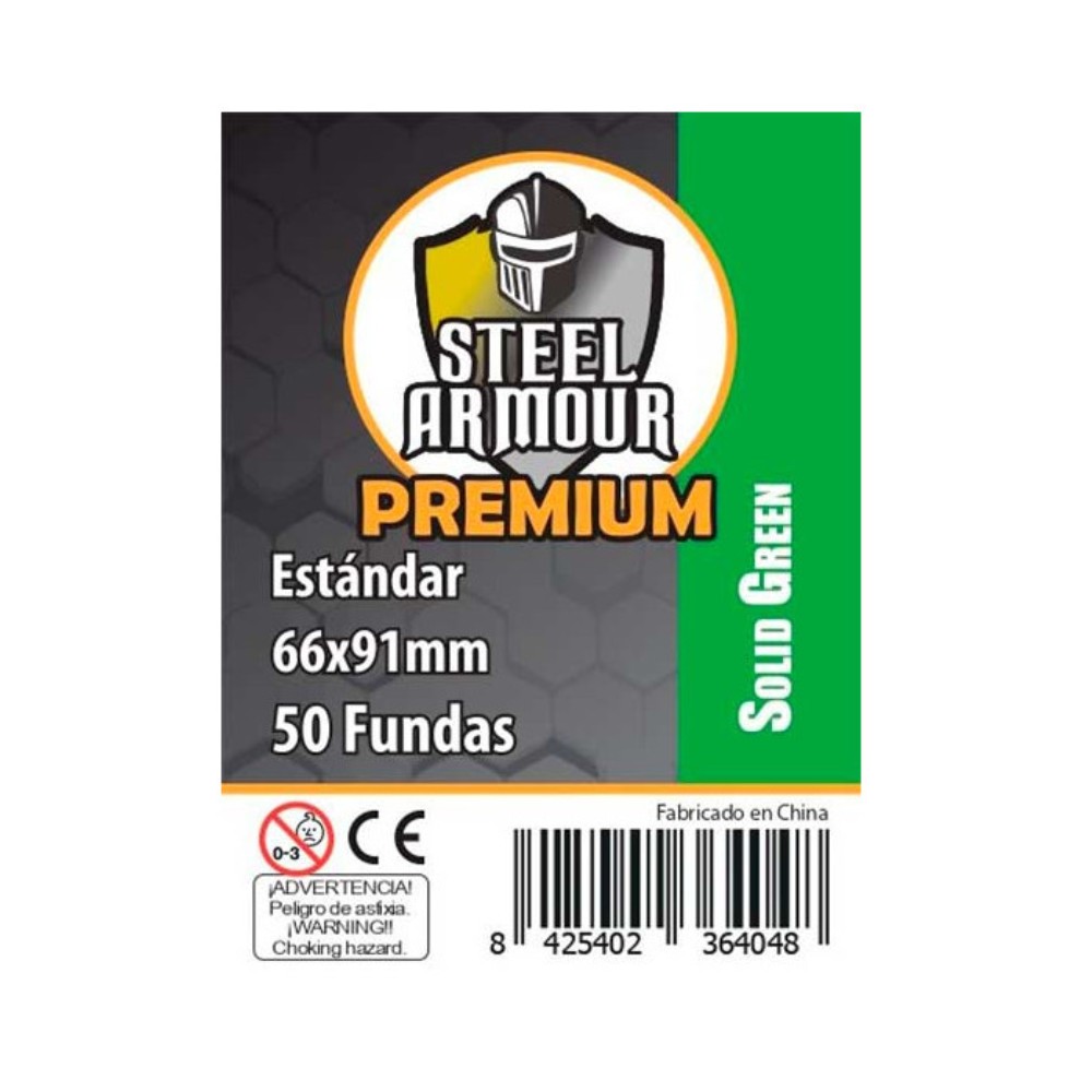 [CON-46051] Fundes Steel Armour sòlid verdes