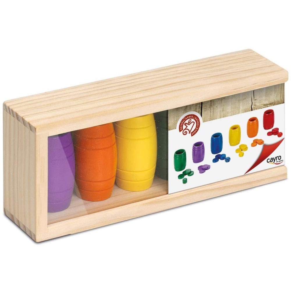 [CAY-608] Peces parxís i oca de fusta (6 jugadors)
