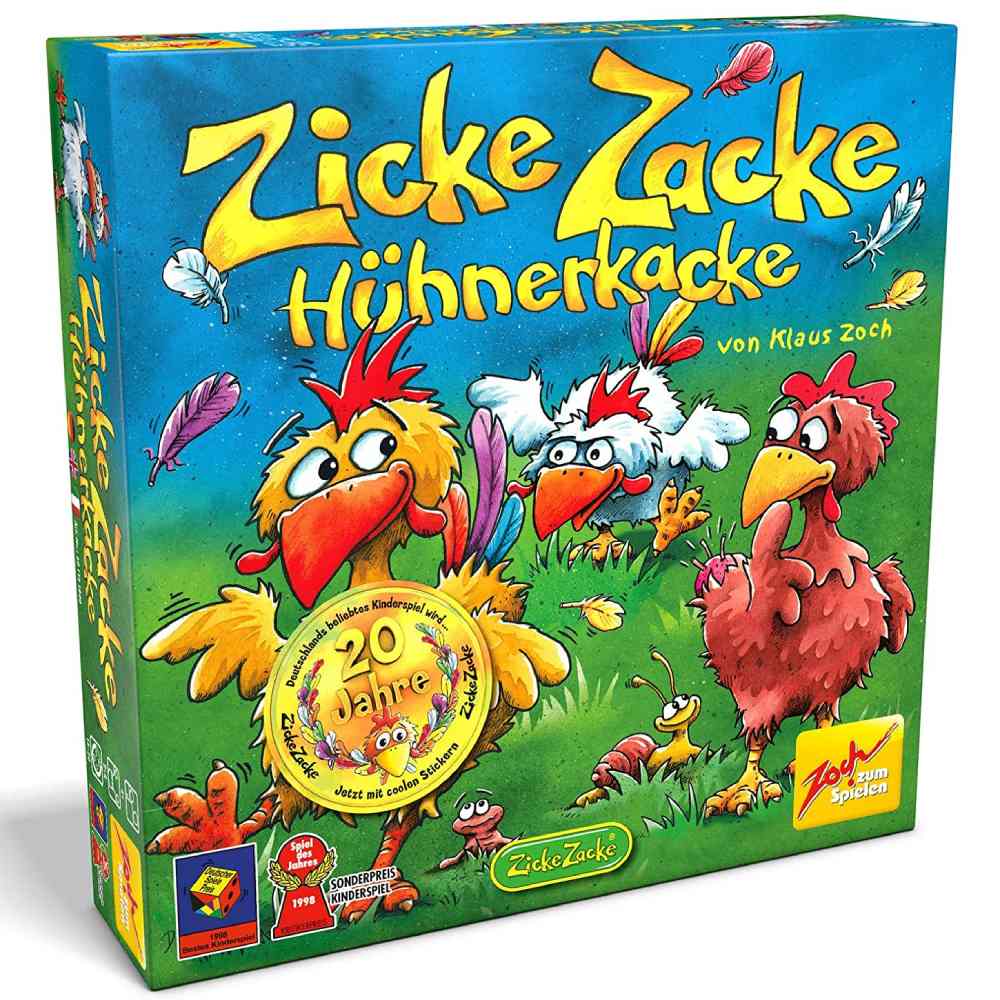 Zicke Zacke Huhnerkacke – Cocoricó Cocorocó