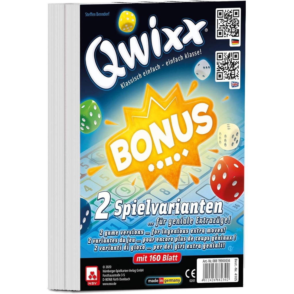 Qwixx Bonus (bloc de recanvi)
