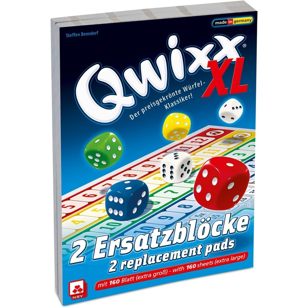 Qwixx XL (bloc de recanvi)